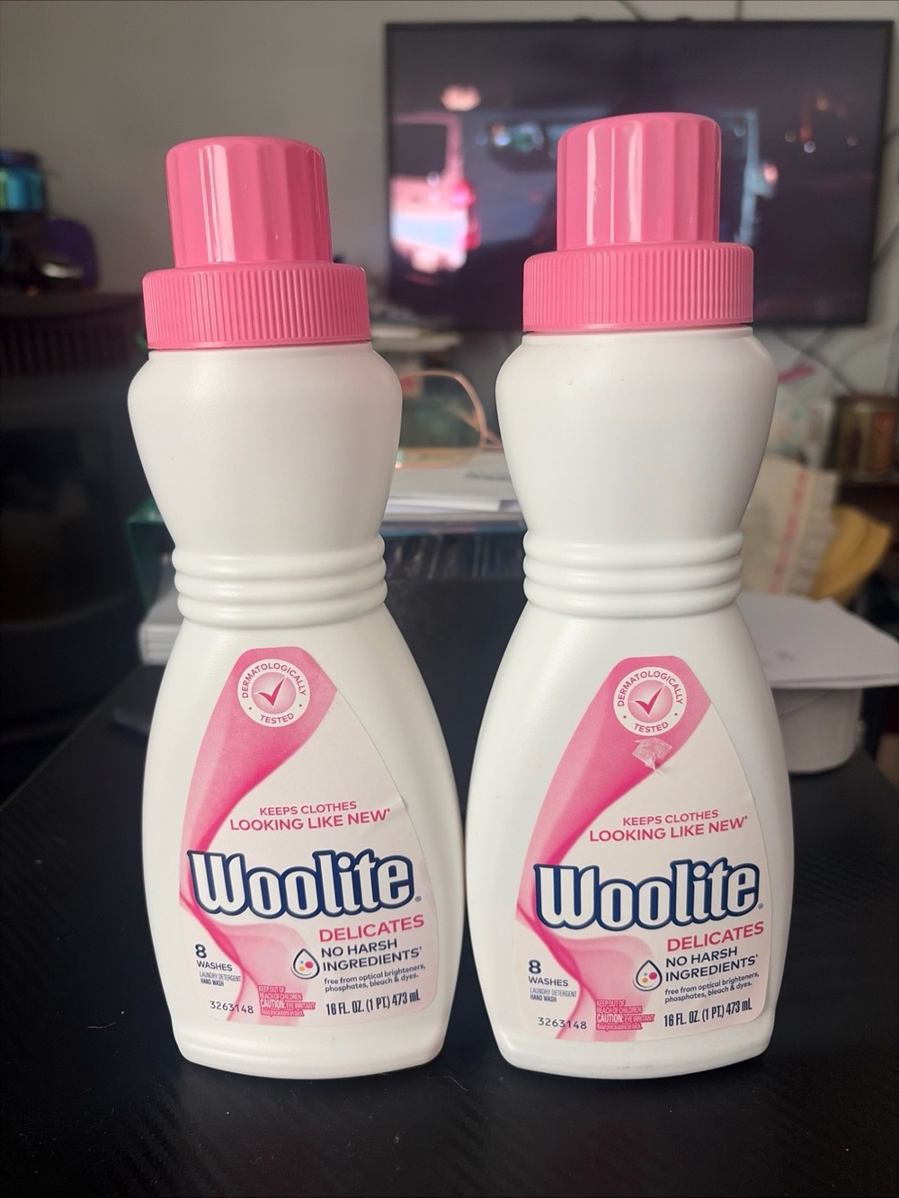 (2-Pk) Woolite DELICATES Hypoallergenic Sensitive Skin Gentle Laundry Detergent